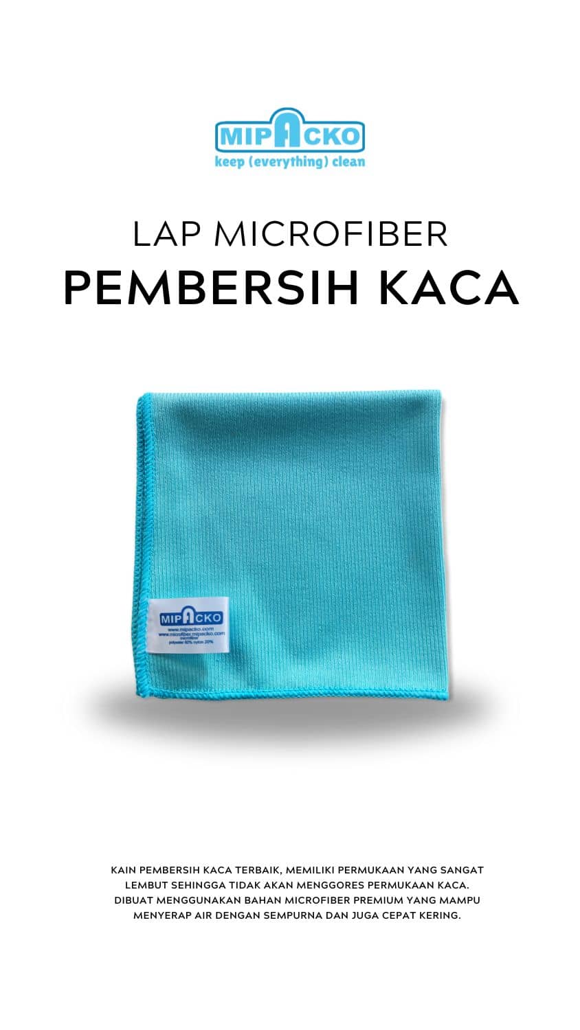 Lap Kaca Microfiber